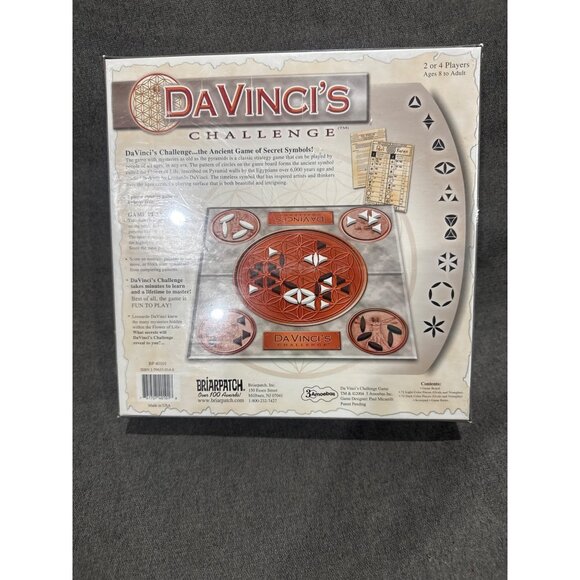 Da Vincis Challenge Board Game Ancient Symbols Strategy For 2-4 Players Age 8+ B - Picture 2 of 2